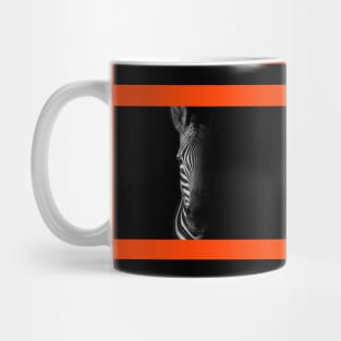 Zebra in Shadow Mug